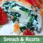 Recipe for spinach and ricotta stuffed chicken breast