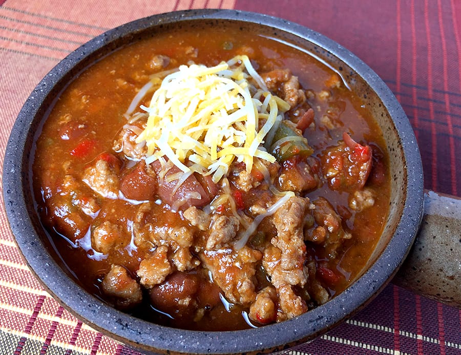 Instant Pot Turkey Chili - RecipeTeacher