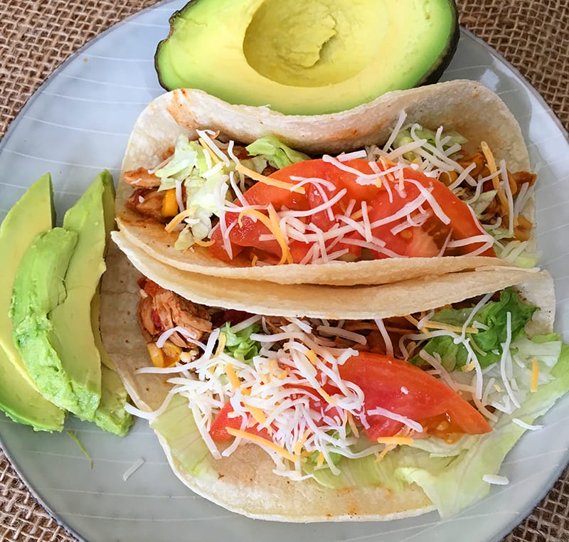 Instant pot discount pulled chicken tacos