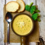 Instant Pot broccoli cheese soup recipe