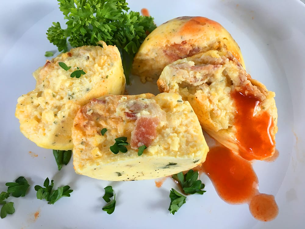 Instant Pot Egg Bites with Bacon and Cheddar - No Egg Mold, No Problem!