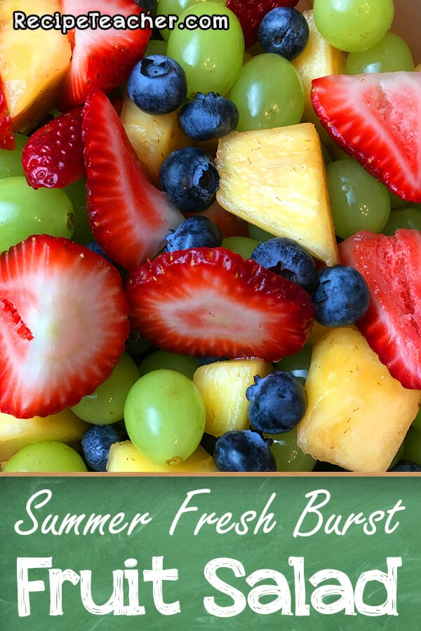 recipe for summer fresh burst fruit salad