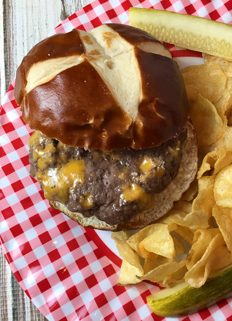 Instant Pot Cheddar Ranch Burgers RecipeTeacher