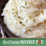 Recipe for garlic ranch Instant Pot mashed potatoes