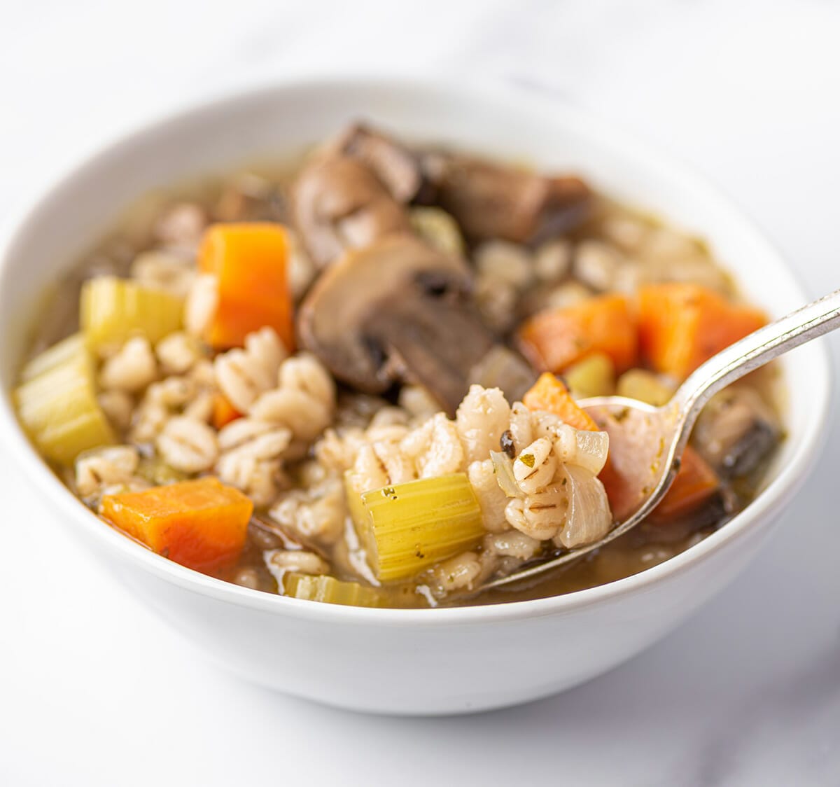 Mushroom barley soup recipe instant pot sale