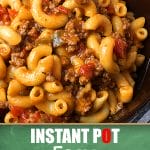 Instant Pot Easy Chili Mac - RecipeTeacher