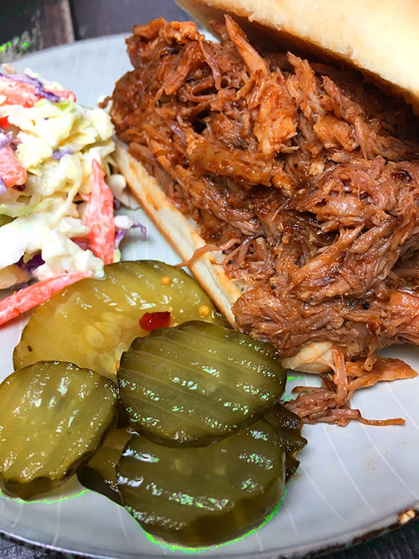 Pulled Pork with Tangy Barbecue Sauce - Once Upon a Chef