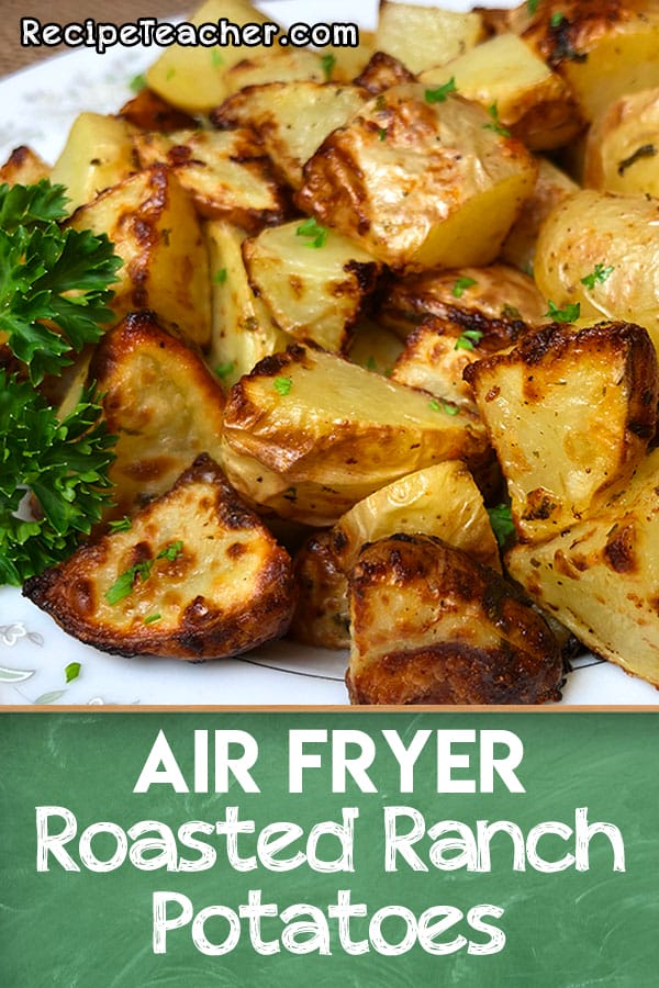 Roasted ranch potatoes air fryer recipe