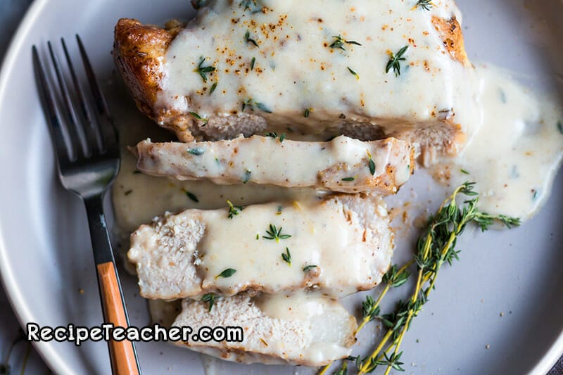 Creamy garlic pork 2025 chops instant pot