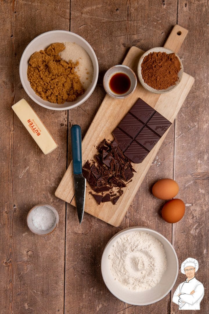 Recipe for chocolate fudge cookies