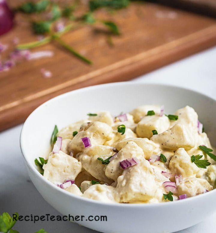 A recipe for Instant Pot potato salad