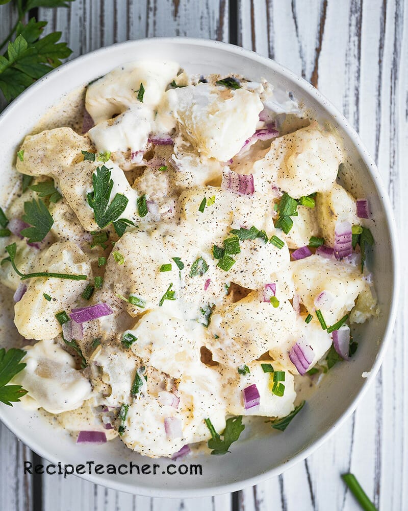 Instant pot potato online salad with russet potatoes