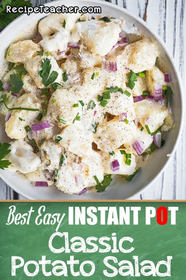 Instant pot potato salad best sale no eggs