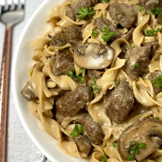 Best Damn Instant Pot Beef Stroganoff - RecipeTeacher