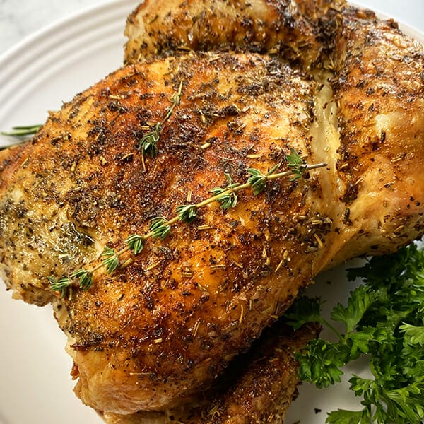 Whole Chicken in the Air Fryer – Brathendl in Luftfritteuse