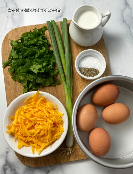 Easy Air Fryer Breakfast Frittata - RecipeTeacher