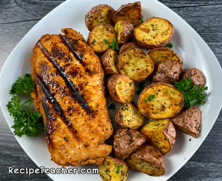 Recipe for Foreman Grill pork chops