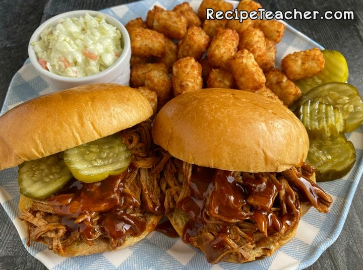 Drool Worthy Instant Pot Pulled Pork Sandwiches