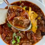 Recipe for Instant Pot beef chili