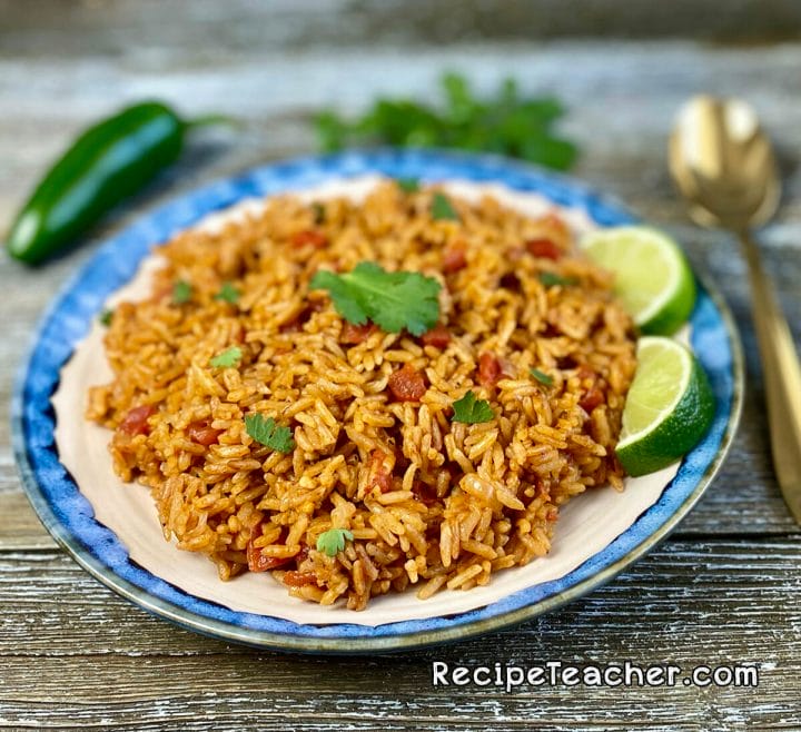 Instant Pot Spanish Rice with Beef - Graceful Little Honey Bee