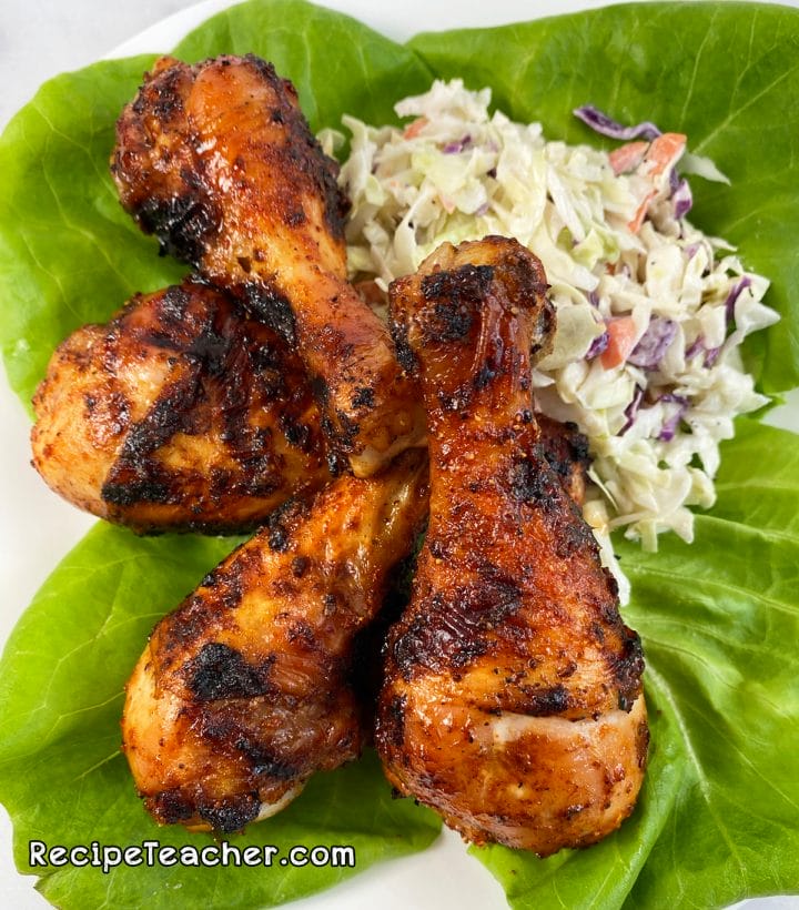 Recipe for grilled chicken legs