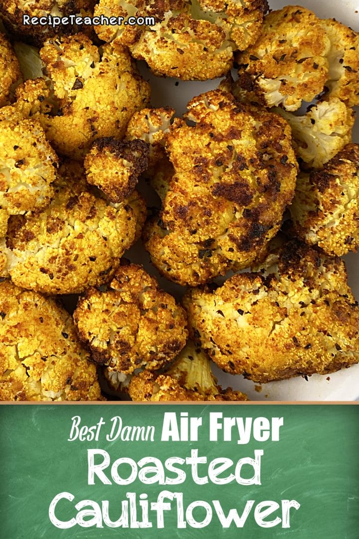 recipe for air fryer cauliflower