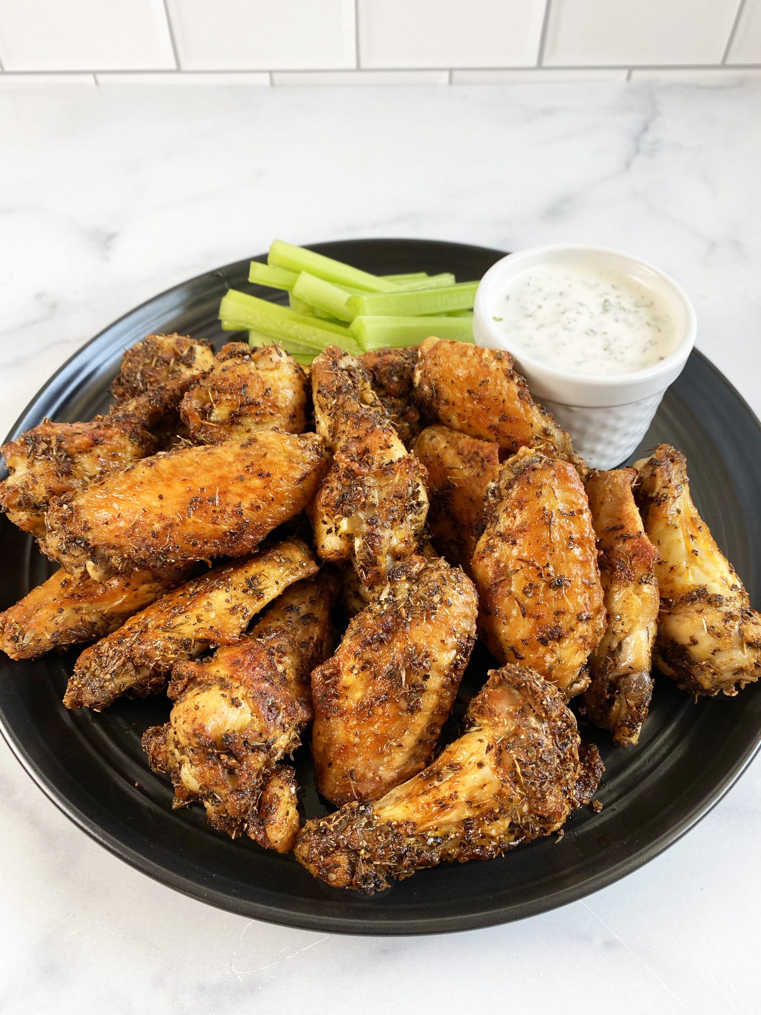 Best Damn Air Fryer Chicken Wings Recipe - RecipeTeacher