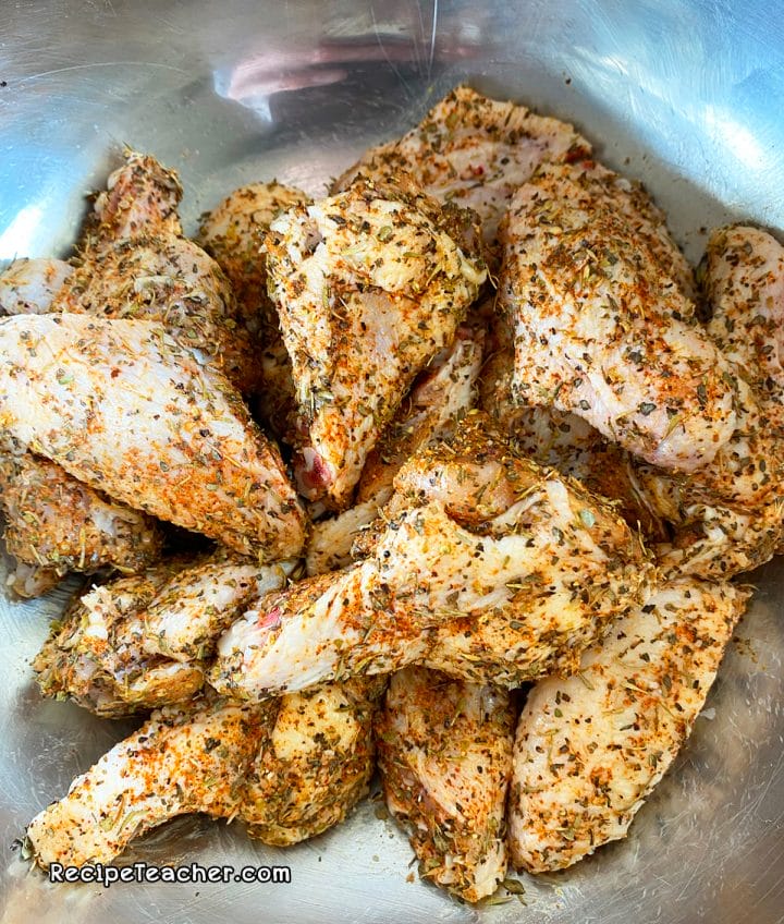 Recipe for air fryer chicken wings