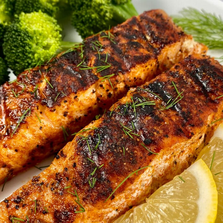 Best Damn George Foreman Grill Salmon - RecipeTeacher