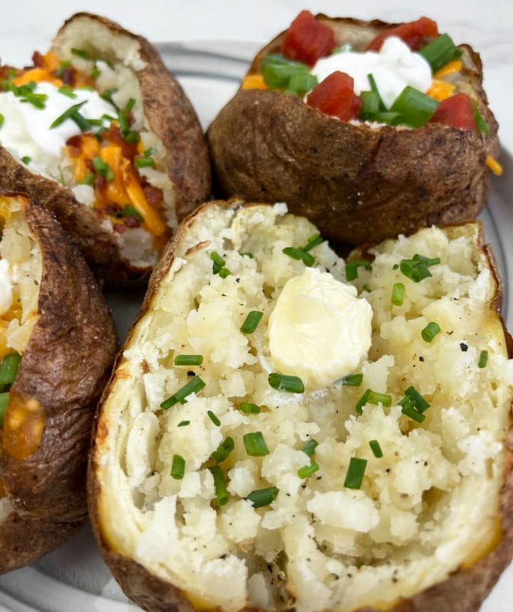 Recipe for air fryer baked potatoes