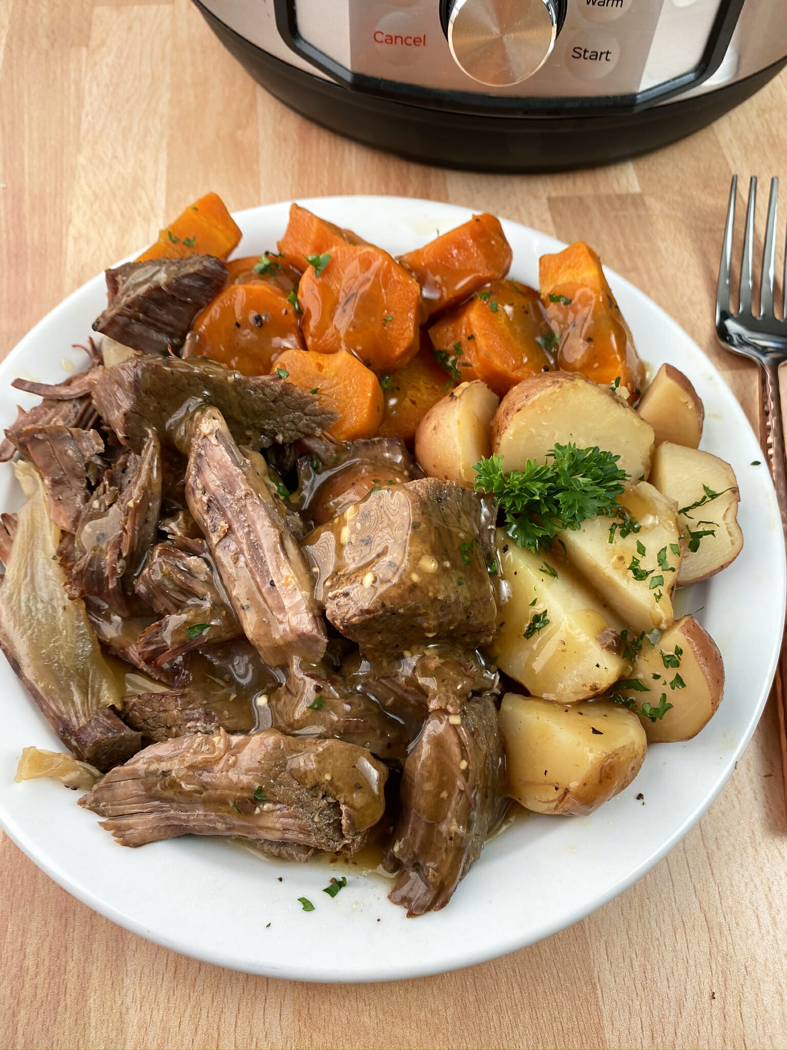 Best Easy Instant Pot Pot Roast Recipe RecipeTeacher