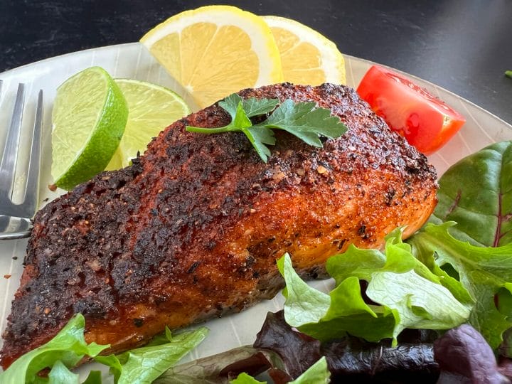 Cajun Air Fryer Salmon Recipe