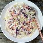 Recipe for creamy coleslaw