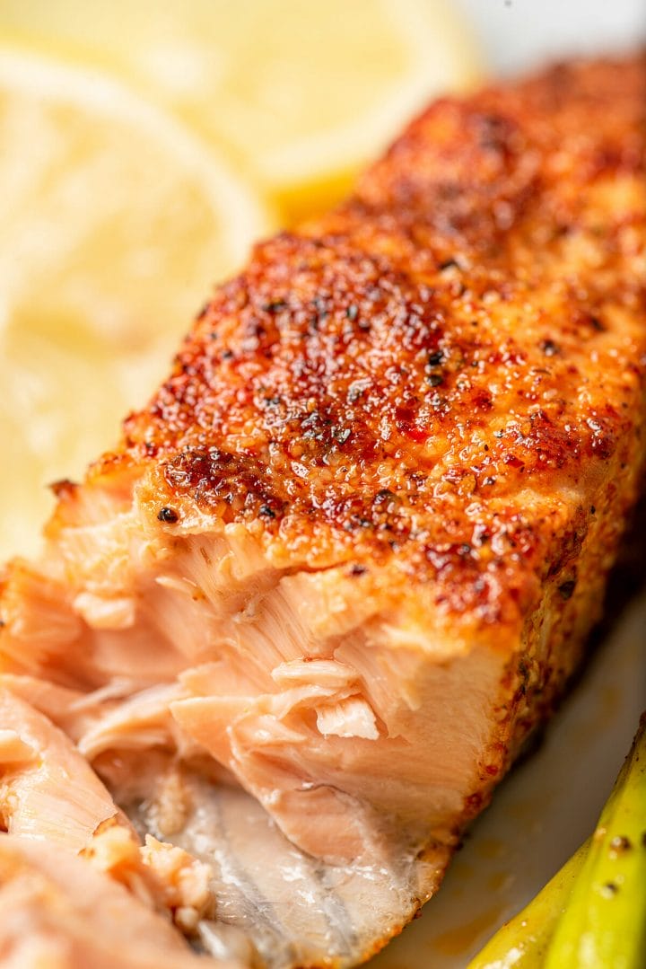 Recipe for air fryer salmon.