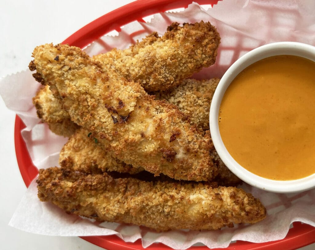 Best Damn Air Fryer Chicken Tenders - RecipeTeacher