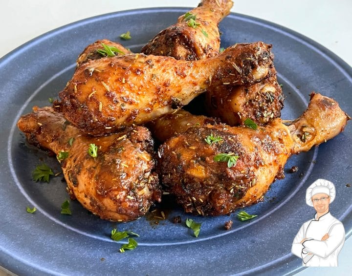 Recipe for oven baked chicken legs