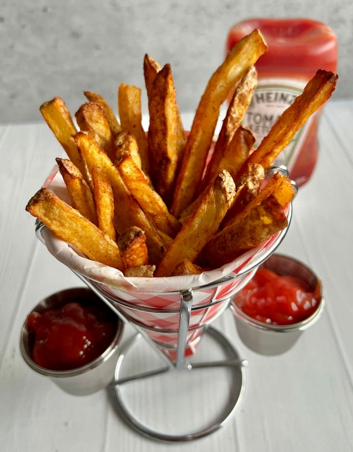 Air fryer homestyle seasoned French fries