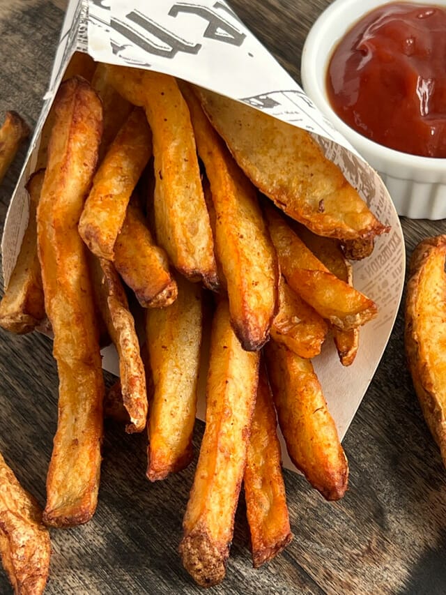 Air Fryer Homestyle French Fries Recipe