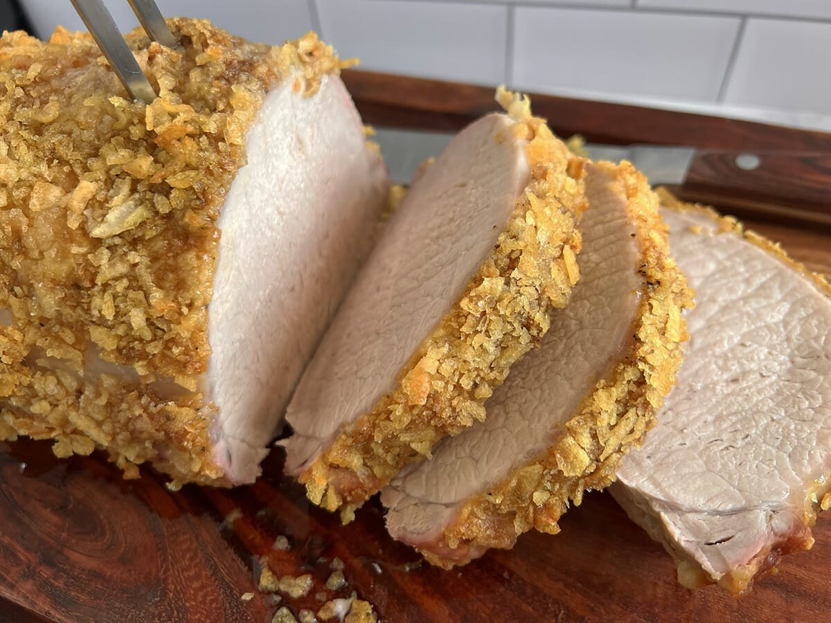 Best Damn Crusted Pork Loin Roast - RecipeTeacher