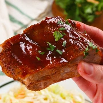 Tender, mouthwatering baby back ribs made in your oven with this easy recipe.