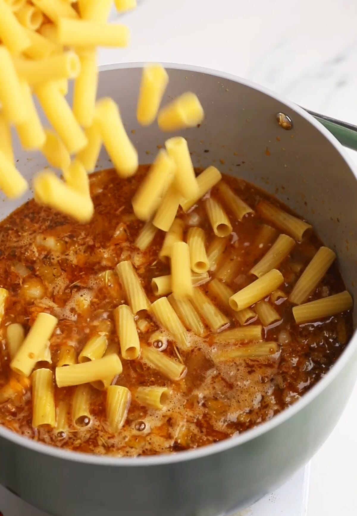 One-Pot Pasta with Meat Sauce: Comfort Food Made Easy - RecipeTeacher