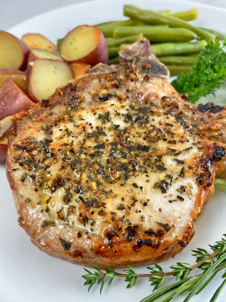 Thick and Juicy Air Fryer Pork Chops - RecipeTeacher